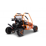 Detská bugina benzínová LUCKY SEVEN LIFT 125 cm3 - oranžová